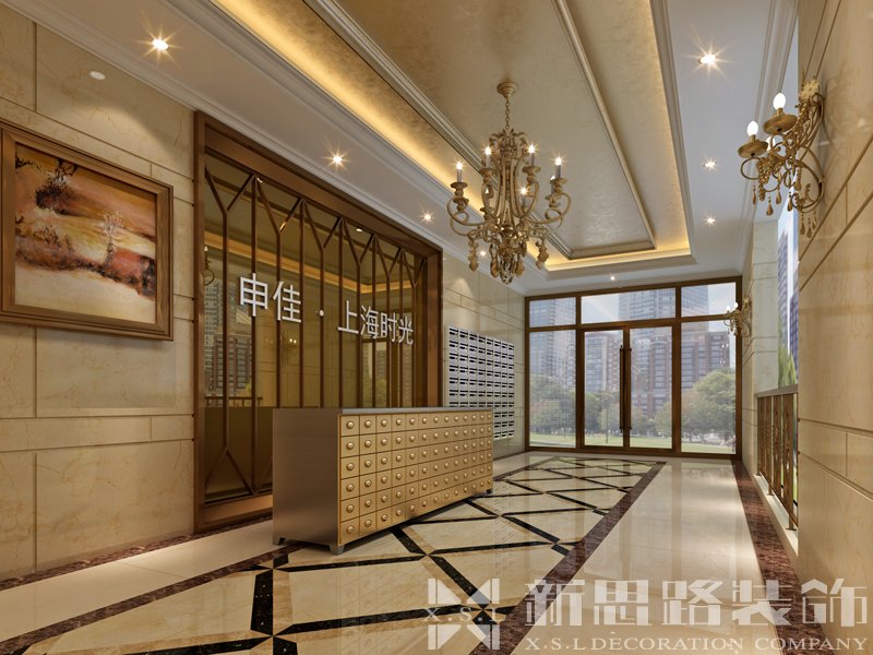 回興申佳上海時光樣板房、物管、樓道大堂